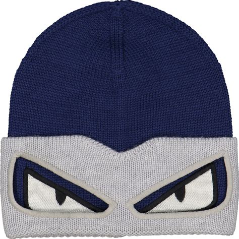 fendi bug eyes hat|FENDI Monster Bugs Eye Cotton Baseball Cap Hat Black Blue .